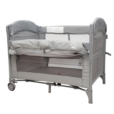2-in-1 Camp Cot & Co Sleeper - Grey